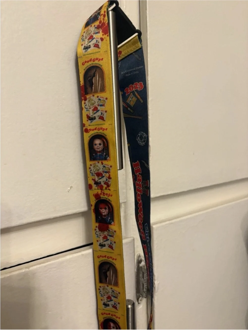 Chucky Universal Studios Halloween Horror Nights 2023 Lanyard with pouch